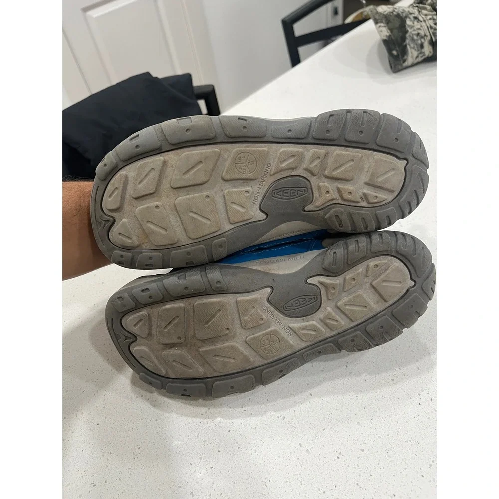 KEEN Kids Blue Yellow Hook and Loop Water Ready Sport Sandals Size‎ 3